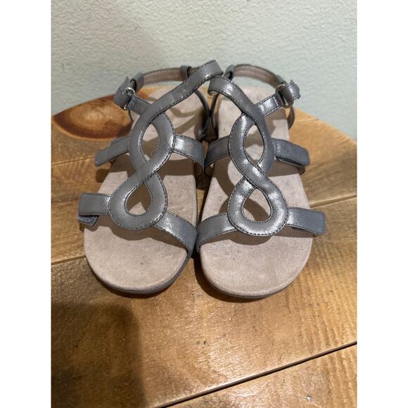 Vionic Jodie Sandal Pewter Sandals silver size 6 - Picture 2 of 6